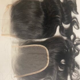 HD Body Wave 5x5 Border Closure (HD, Low Density Hairline, Single Knots in Front)