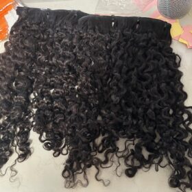 Burma Style Curly PU/Seemless Clips 130-150 grams/set