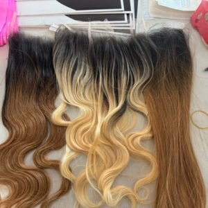 Ombre 5x5 HD Closures - Standard Double Drawn - Multiple Color Options (See Photos)