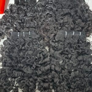 High Spec Burma-Style Soft Curl #1 Double Weft
